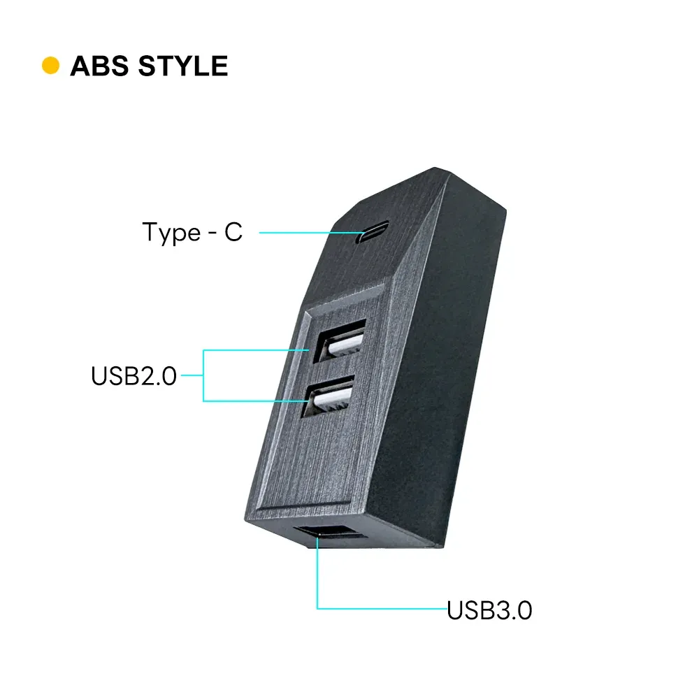 Hub USB en situation