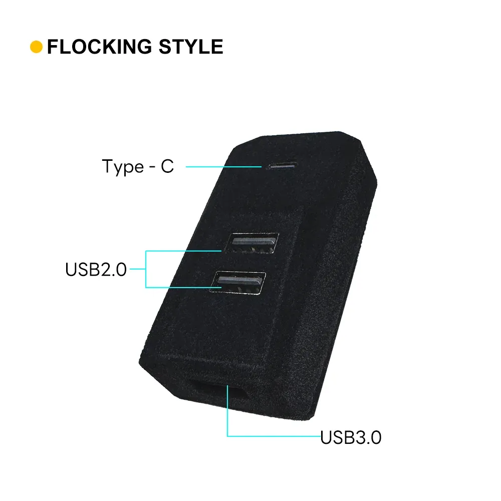 Hub USB en situation