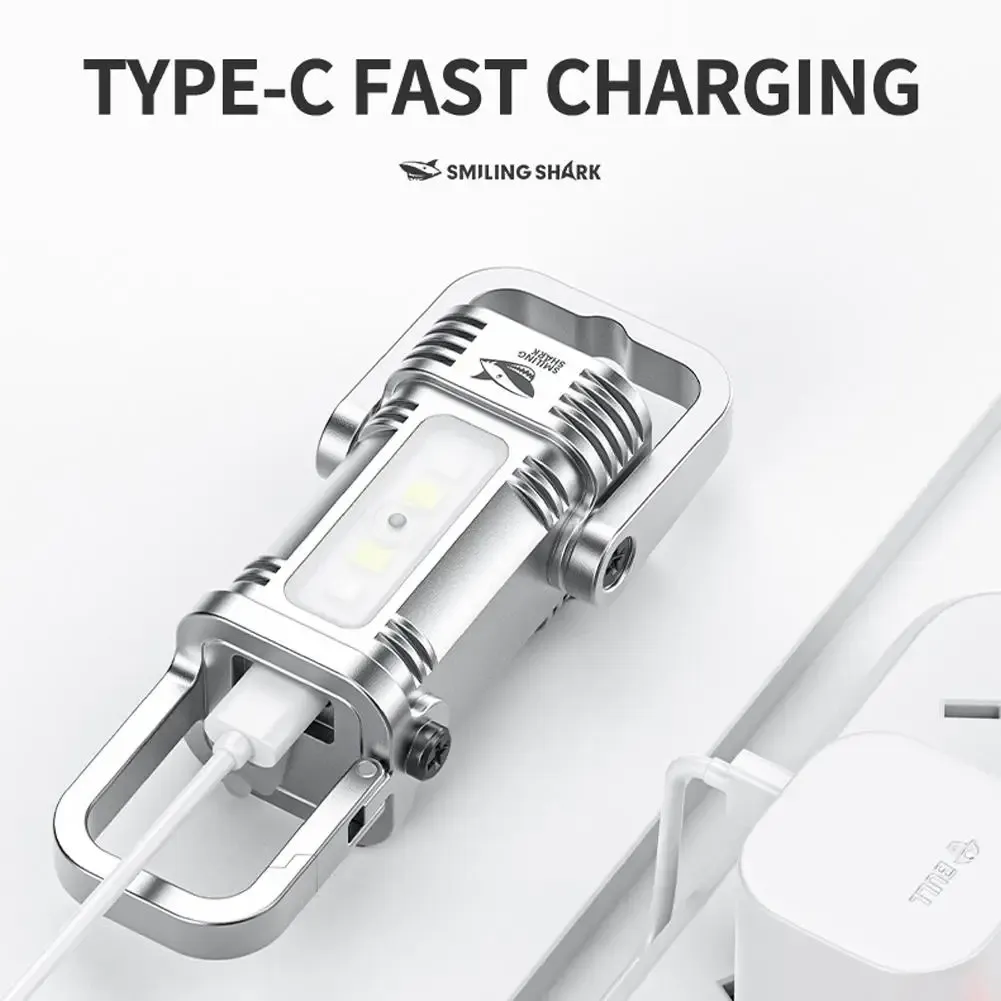 Lampe de poche COB, usage en extérieur