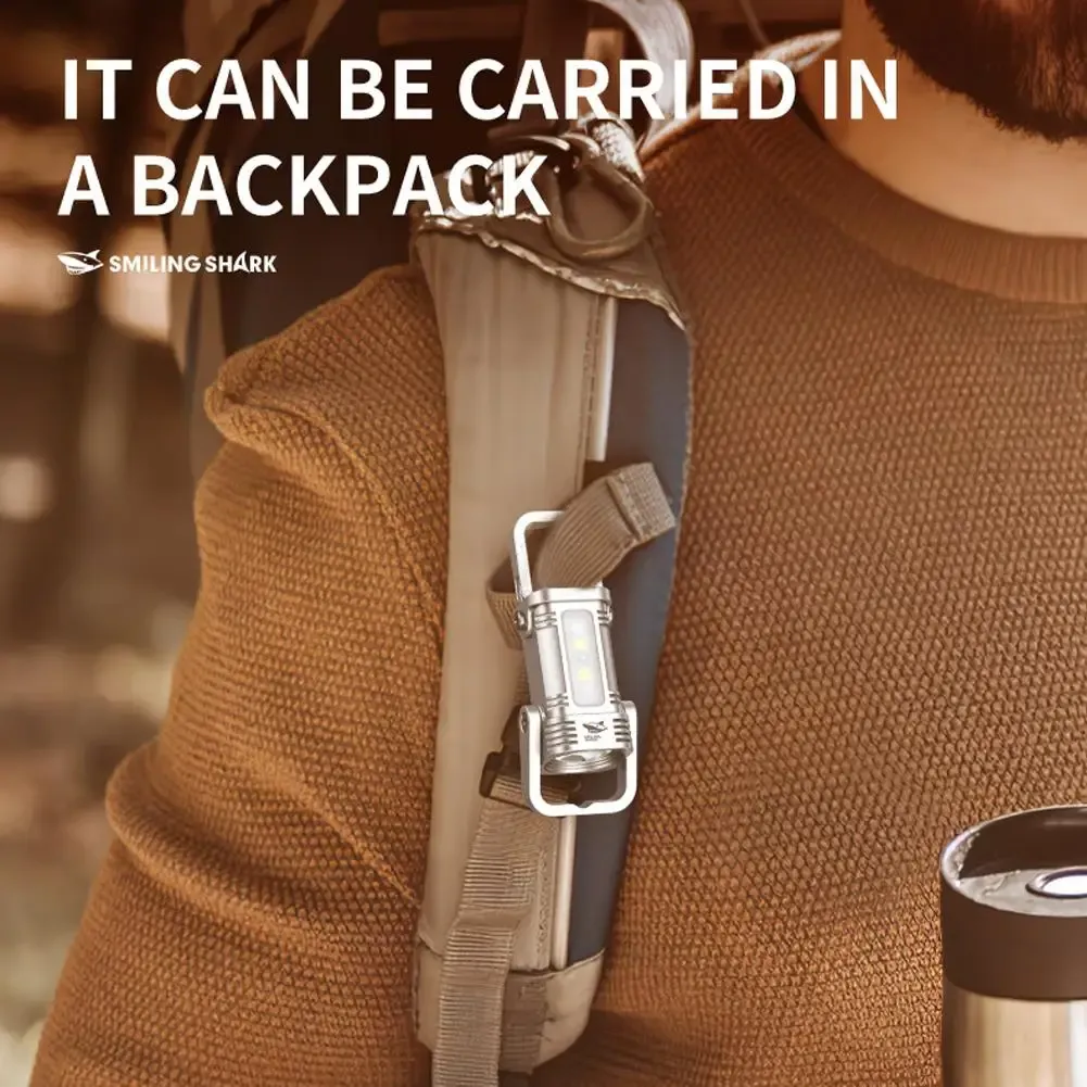 Lampe de poche COB, mise en situation