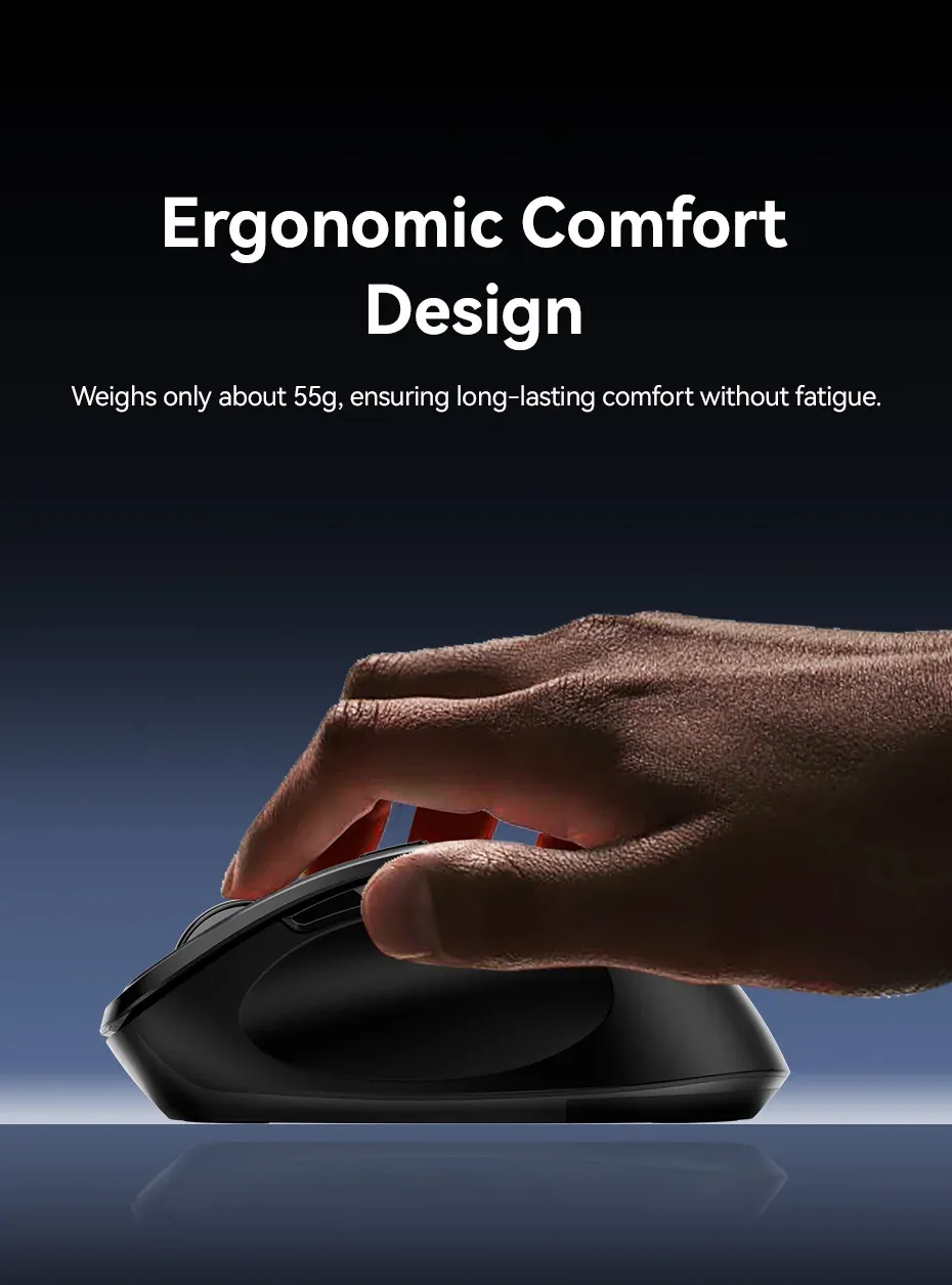Conception ergonomique et confortable de la souris