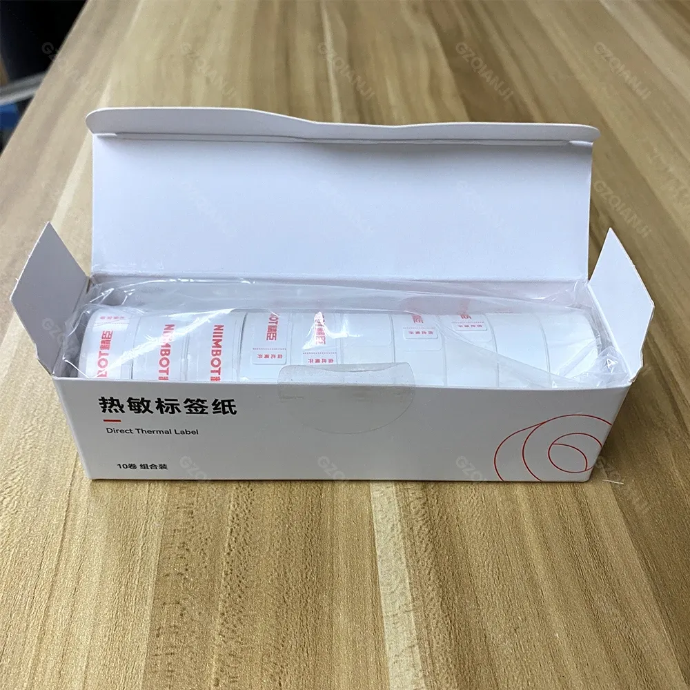 Étiquettes thermiques autocollantes, détail des formats