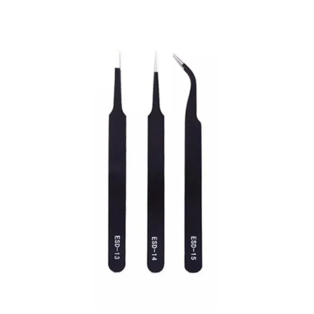 Recourbe-cils, pinces à faux-cils à volume individuel, pinces pour extensions de cils, pinces en acier inoxydable pour usage domestique et professionnel 4