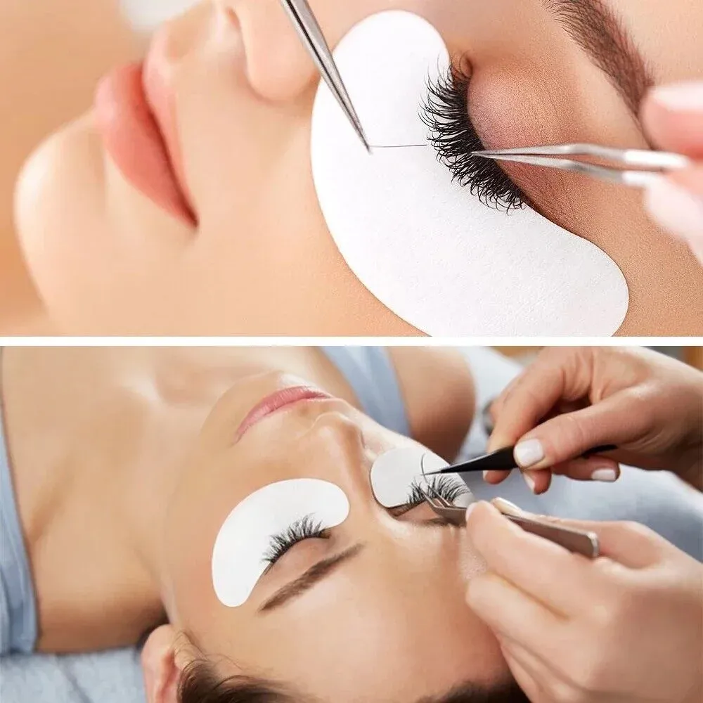 Recourbe-cils, pinces à faux-cils à volume individuel, pinces pour extensions de cils, pinces en acier inoxydable pour usage domestique et professionnel 5