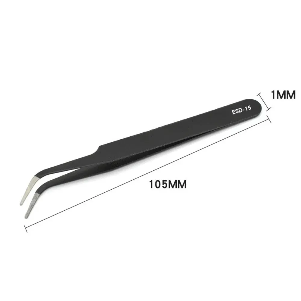 Recourbe-cils, pinces à faux-cils à volume individuel, pinces pour extensions de cils, pinces en acier inoxydable pour usage domestique et professionnel 7