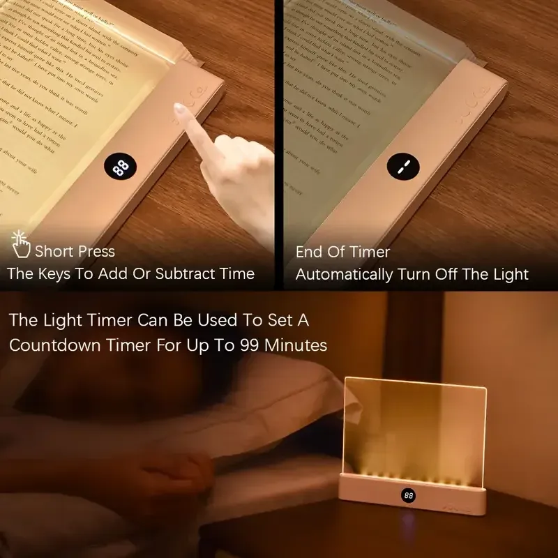 Lampe de lecture LED, détails de conception