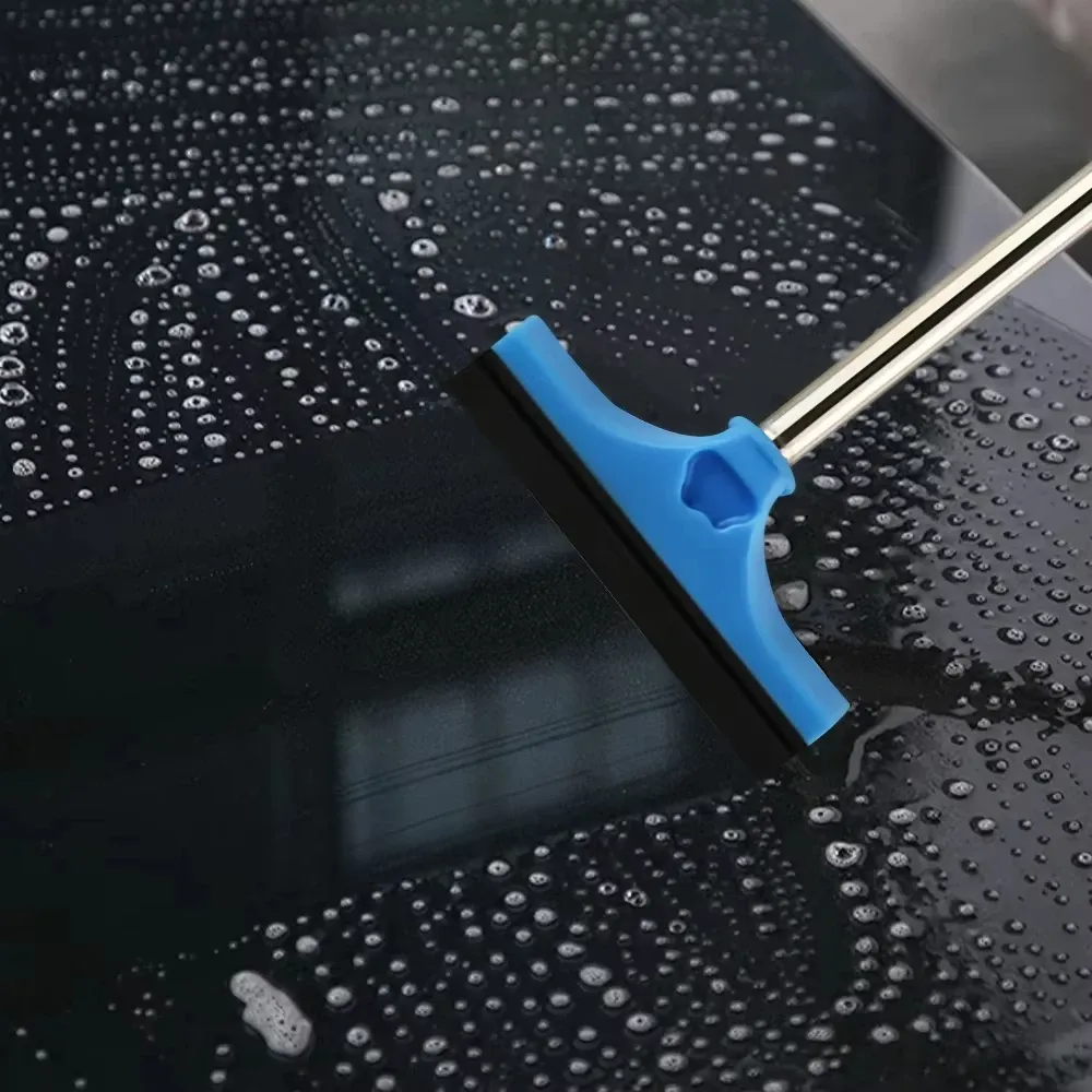 Détail de la raclette télescopique pour vitres automobiles