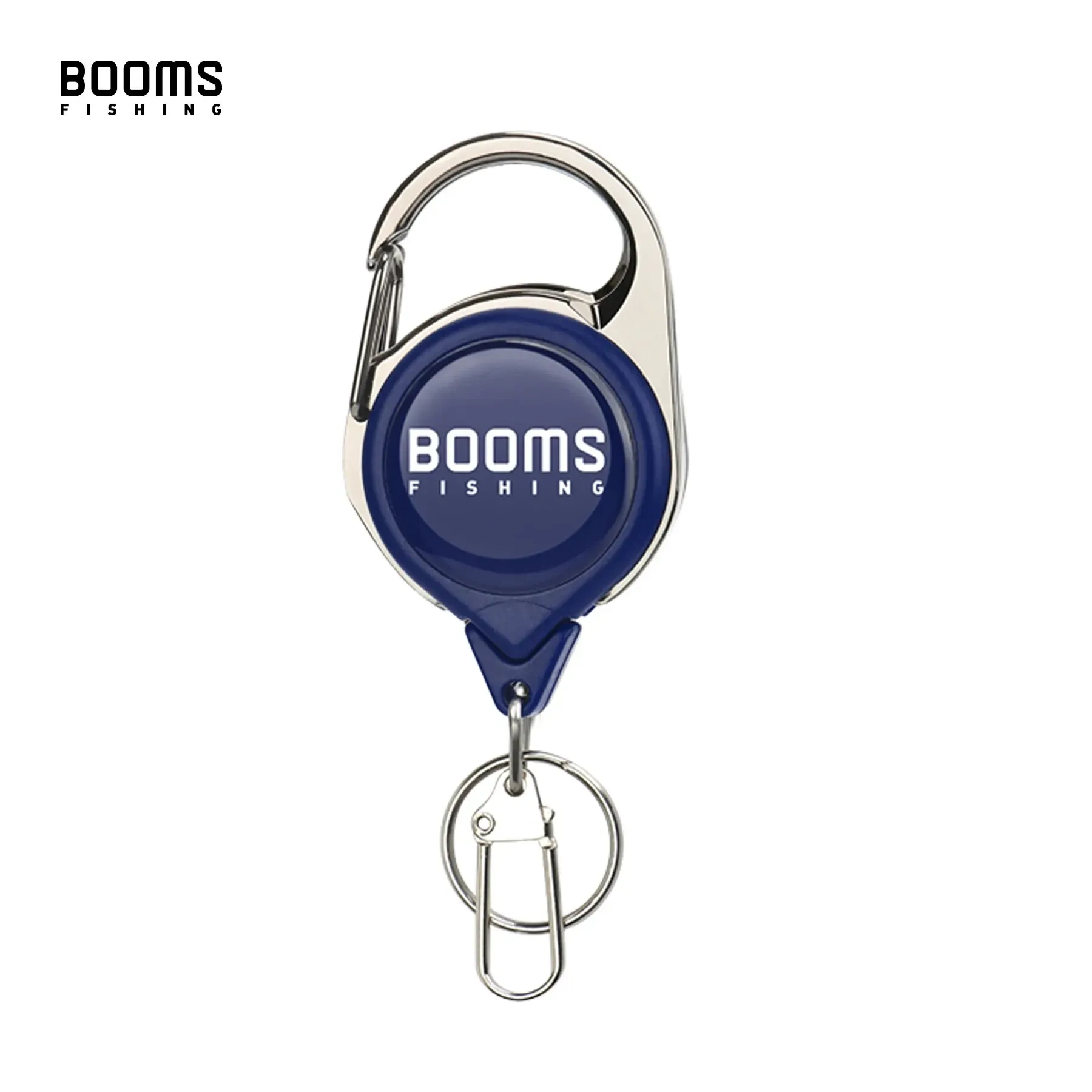 Booms Fishing RG1 Porte-badge rétractable avec mousqueton et lanière 9