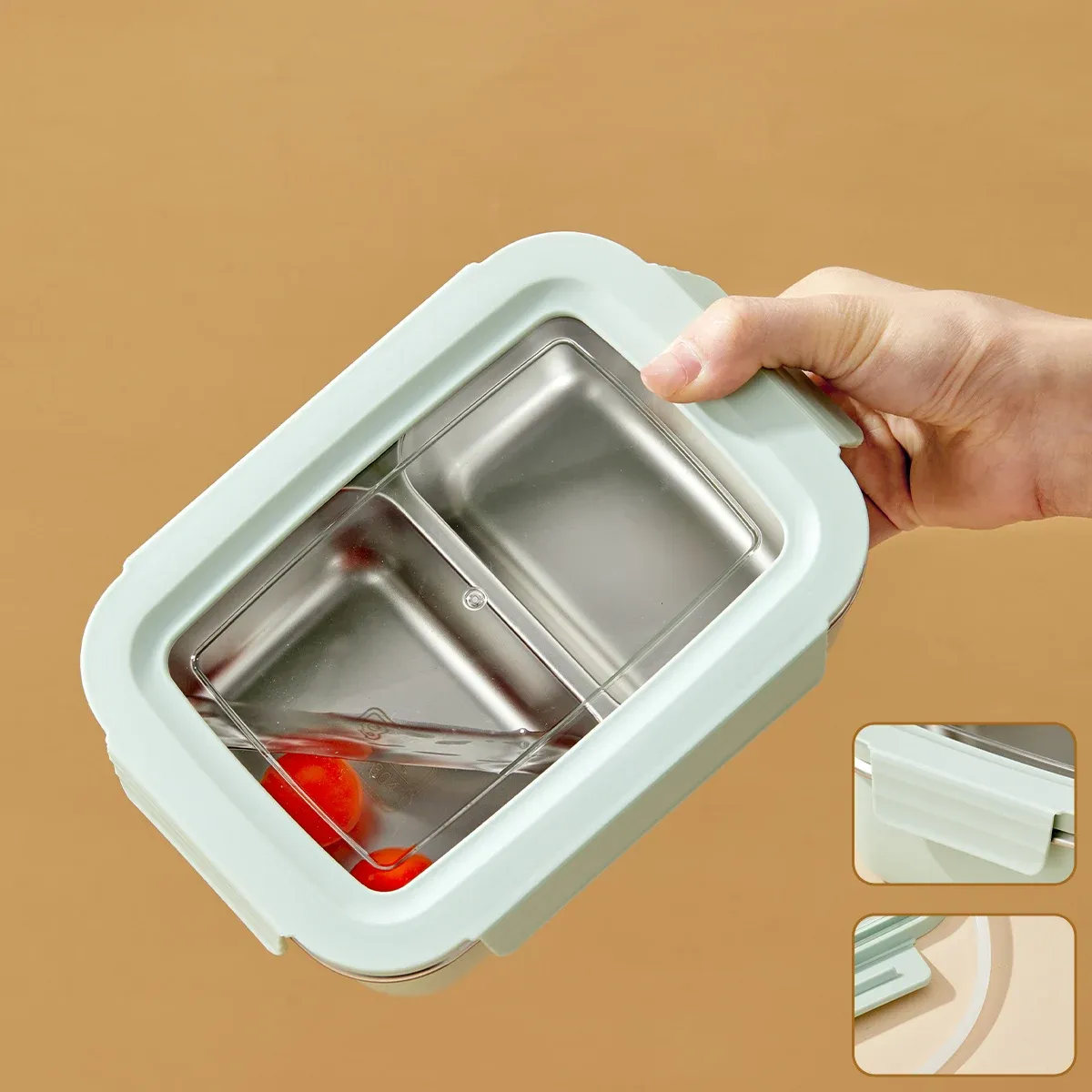 Détails de la boîte à déjeuner en acier inoxydable
