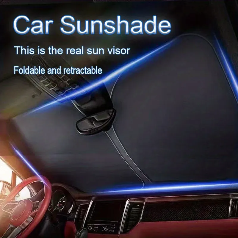 Pare-soleil pliable, vue détaillée