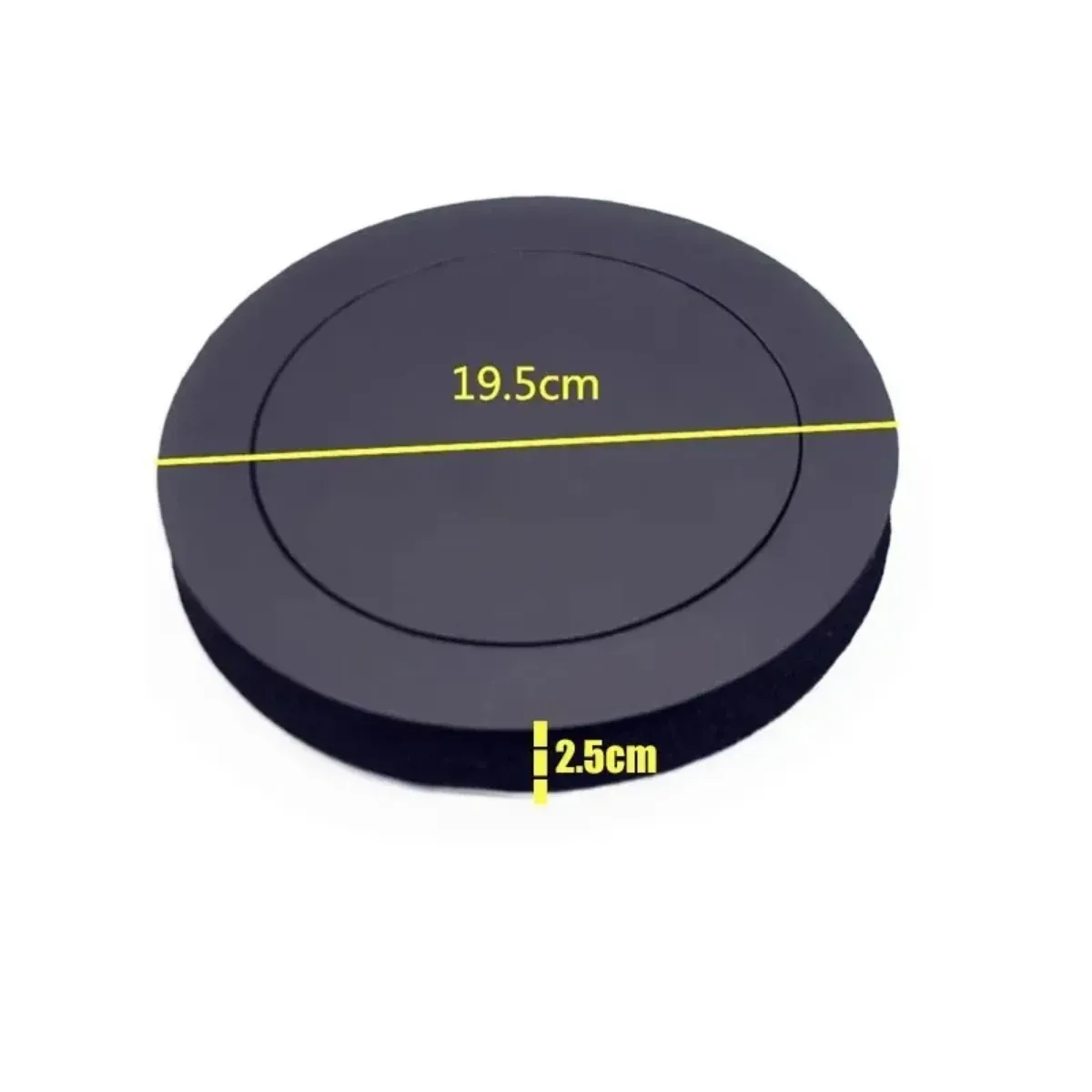 Lot de 4 éponges insonorisantes universelles pour haut-parleurs de voiture 6,5 pouces 4