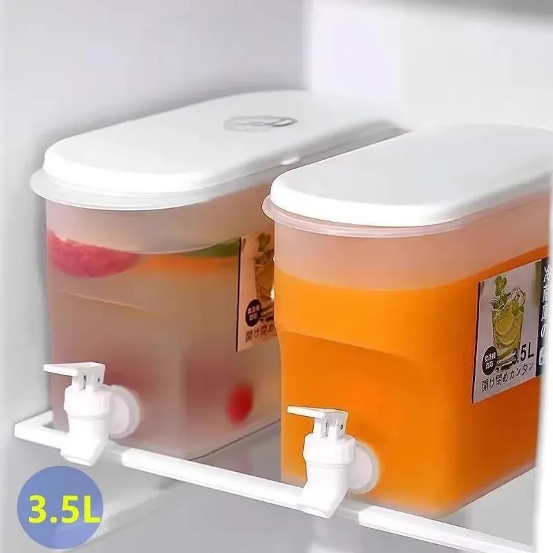 Grand distributeur de boissons froides 35 L avec robinet pour réfrigérateur 2