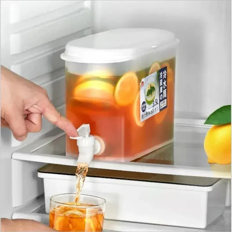 Grand distributeur de boissons froides 35 L avec robinet pour réfrigérateur 4