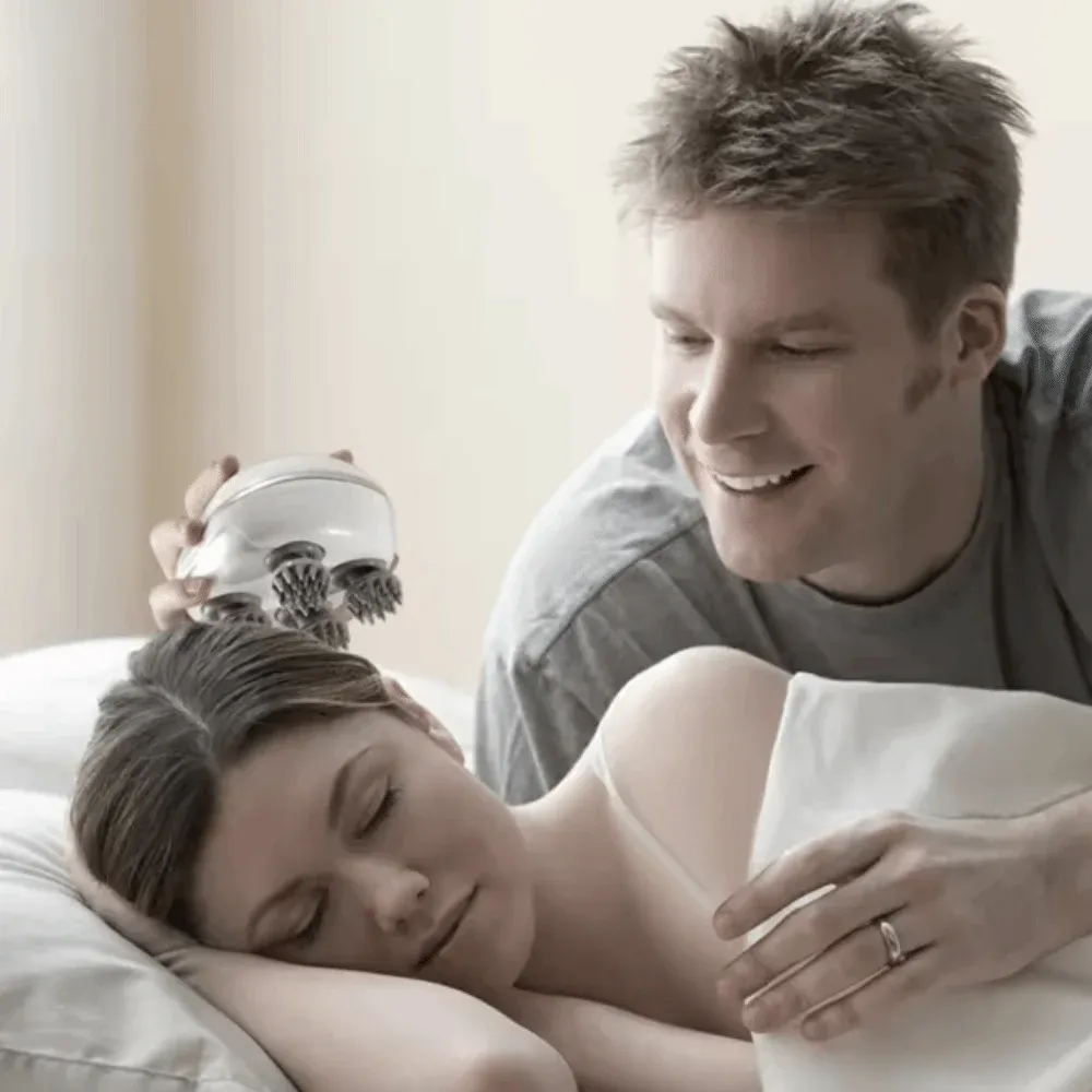 Masseur de tête rechargeable