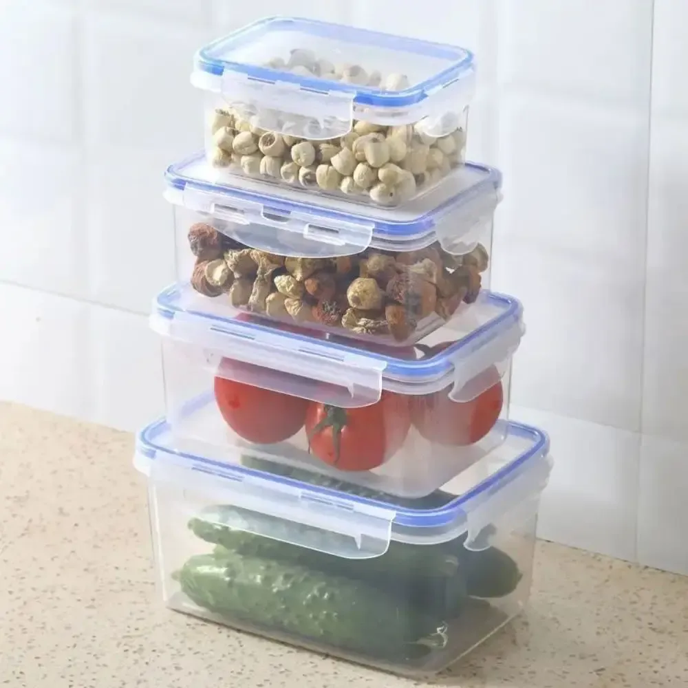 Boîte de rangement transparente pour aliments