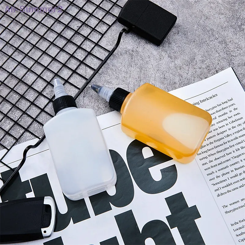 Bouteille distributrice d'huile d'olive de 120 ml, lot de 2 ou 5, avec bouchon à vis anti-fuite, idéale pour le camping 5