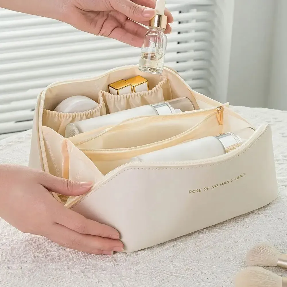 Trousse de Maquillage Zippée de Voyage pour Femme 10