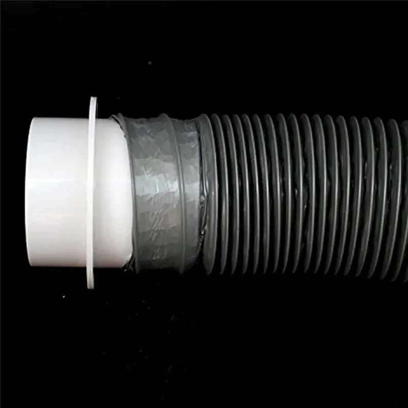 Clapet anti-retour pour conduit de ventilation, vue en situation
