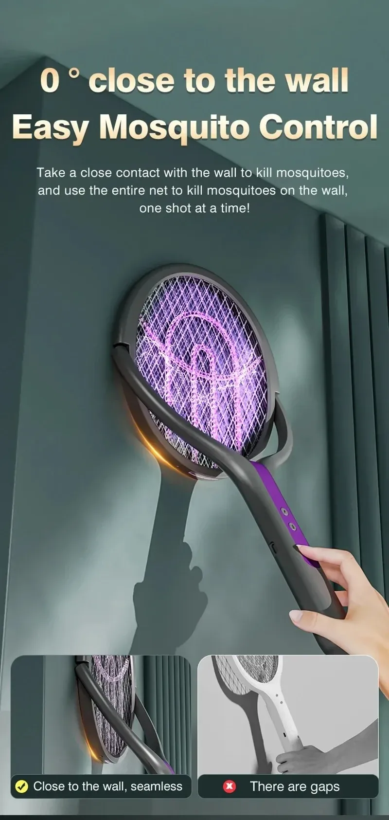 Détail du design de la raquette
