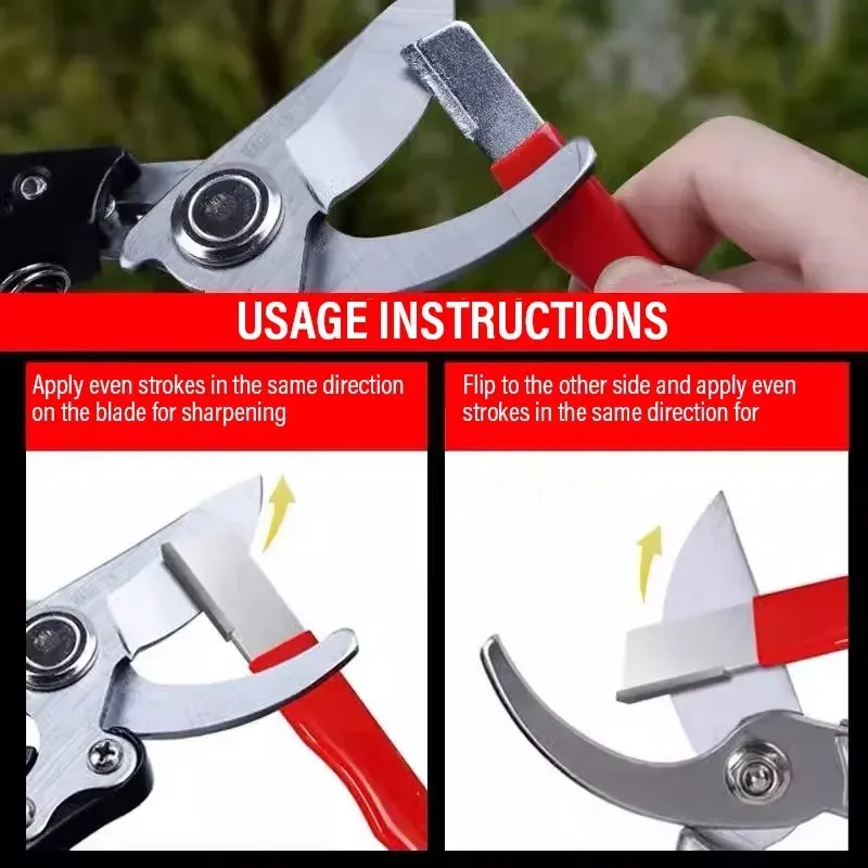 Aiguiseur professionnel pour couteaux de cuisine, ciseaux et cisailles de jardin, compatible avec les lames en tungstène, diamant et céramique 4