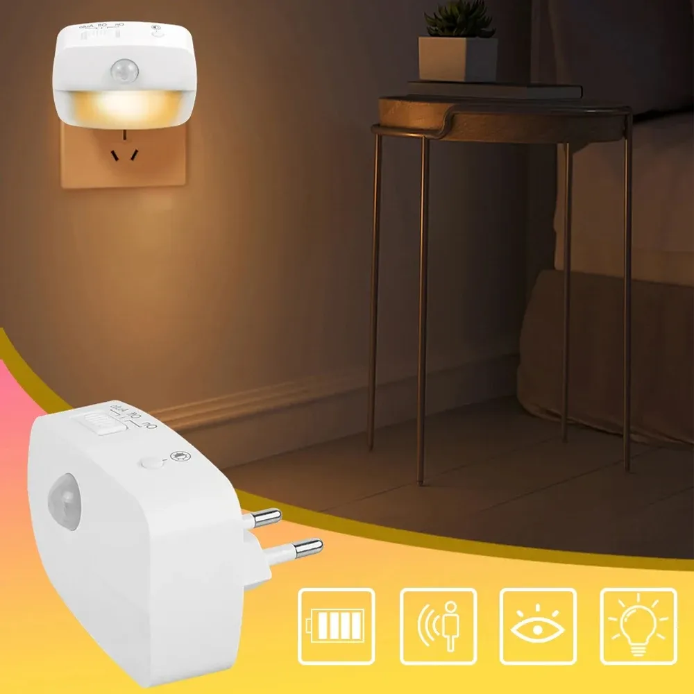 Veilleuse LED en ambiance neutre