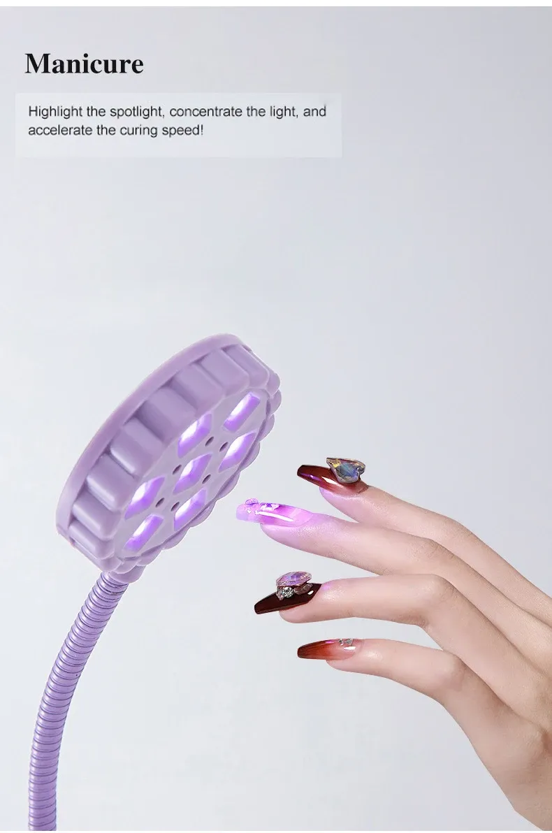 Lampe UV LED sèche-ongles, praticité au quotidien