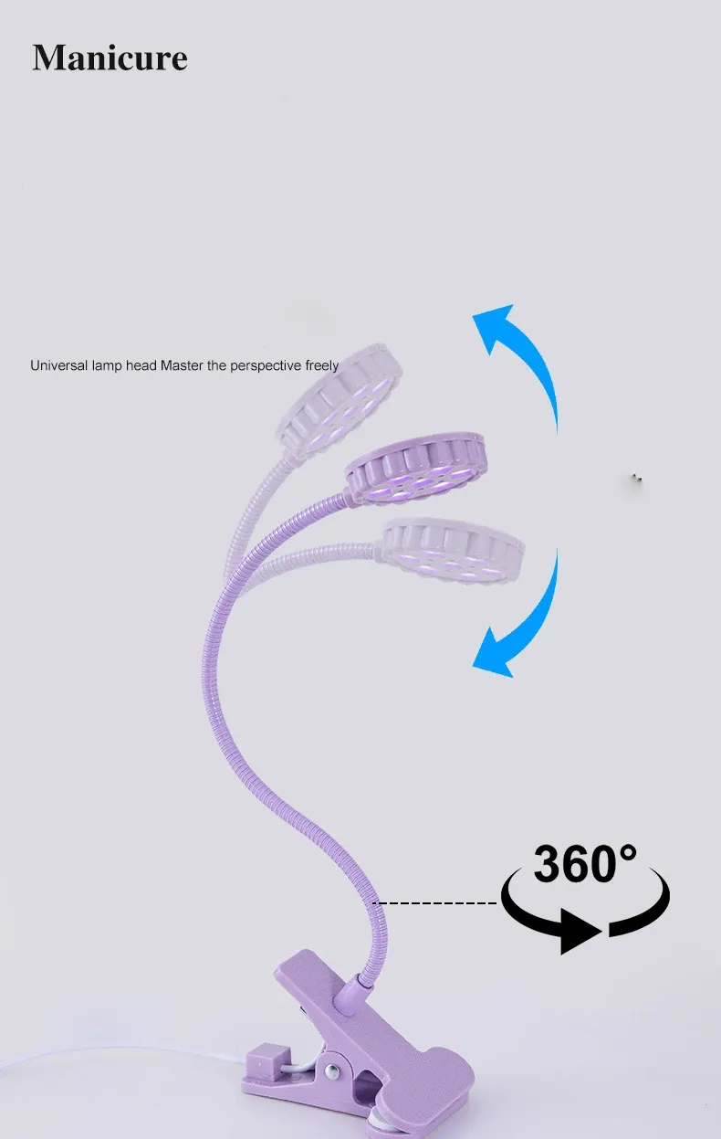 Lampe UV LED sèche-ongles, confort d'utilisation
