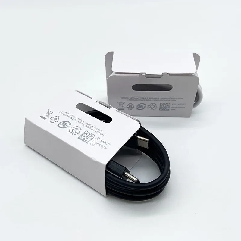 Chargeur rapide Samsung 25 W USB-C pour Galaxy S23, S24, S22, S21 Plus, A54, A34, adaptateur pour Z Flip 5, Z Fold 6, 5, 4 et 3 5