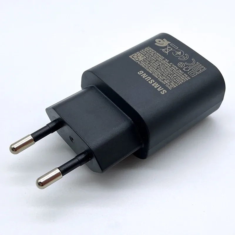 Chargeur rapide Samsung 25 W USB-C pour Galaxy S23, S24, S22, S21 Plus, A54, A34, adaptateur pour Z Flip 5, Z Fold 6, 5, 4 et 3 8