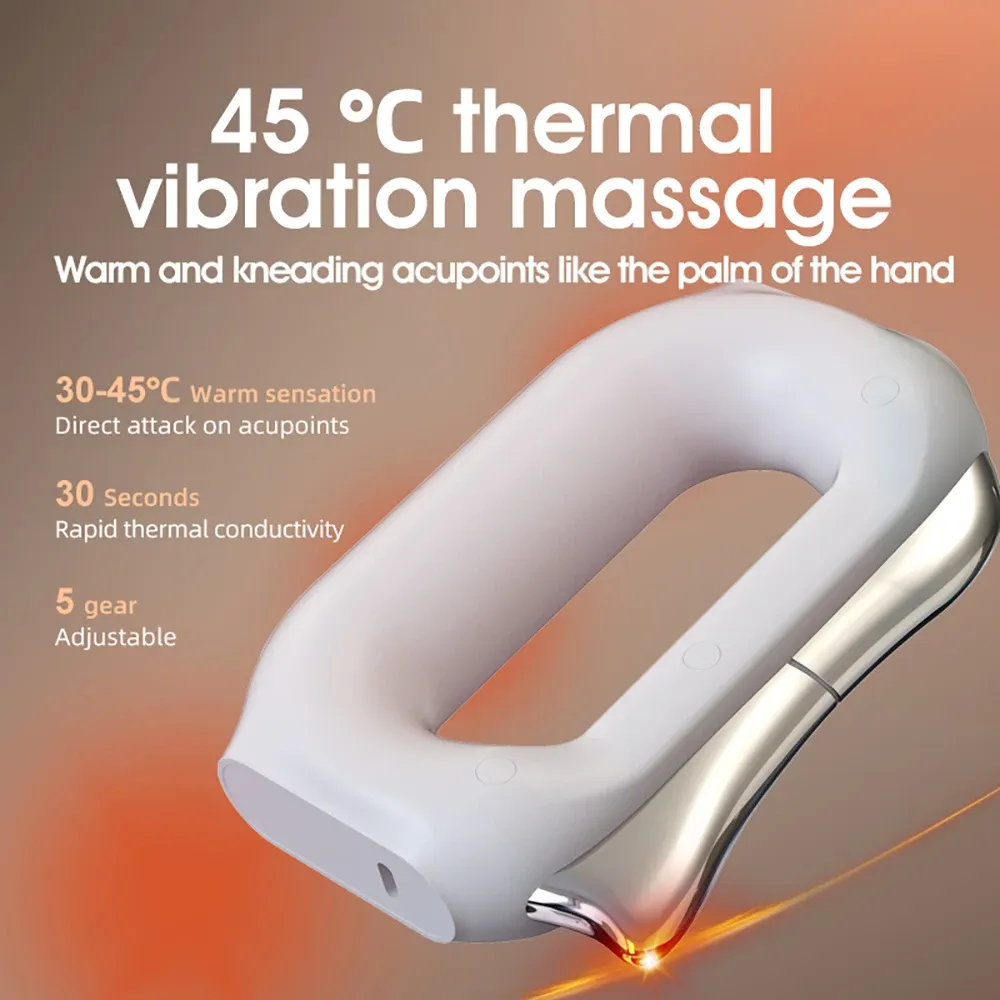 Masseur de fascia électrique chauffant avec couteau Gua Sha : grattage, vibration microcourant et relaxation musculaire 5