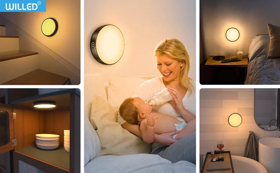 Réglage de l'intensité lumineuse de la lampe tactile