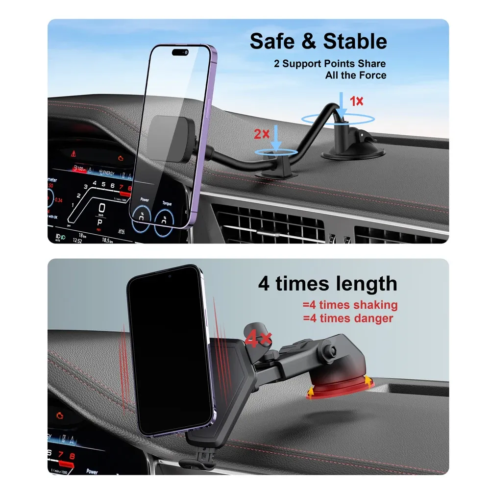Support magnétique pour téléphone portable