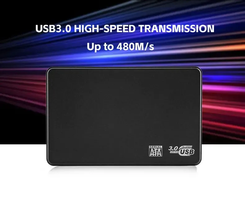 Boîtier externe USB 3.0, détail du design