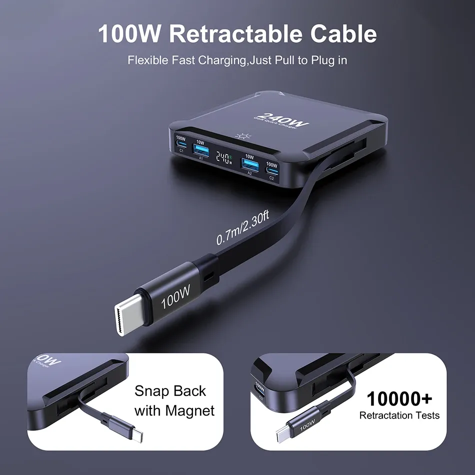 Chargeur 240 W ambiance