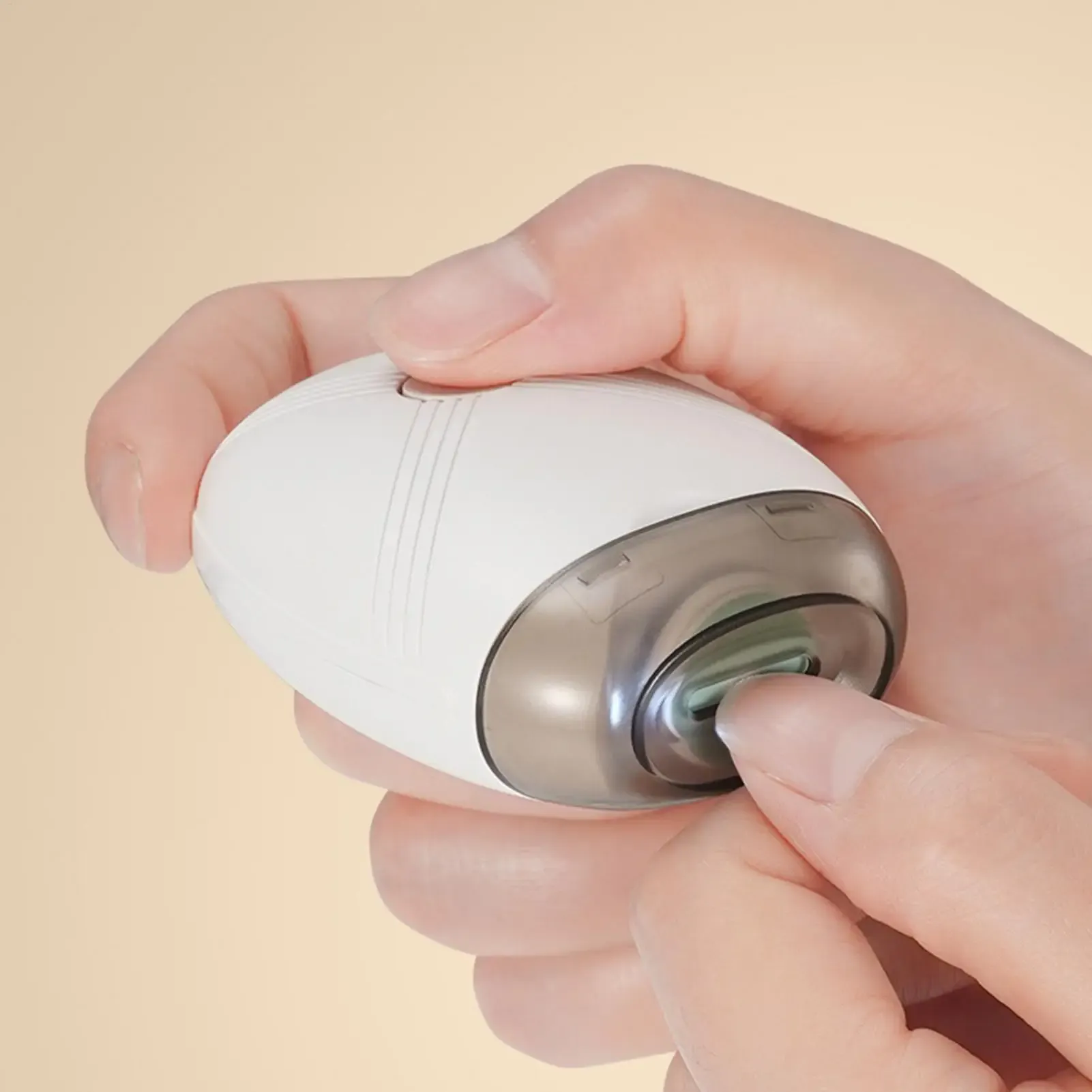 Lime à ongles électrique rechargeable à 3 vitesses, coupe-ongles automatique, polisseuse avec lumière, outil de ponçage pour manucure et pédicure - Image 1