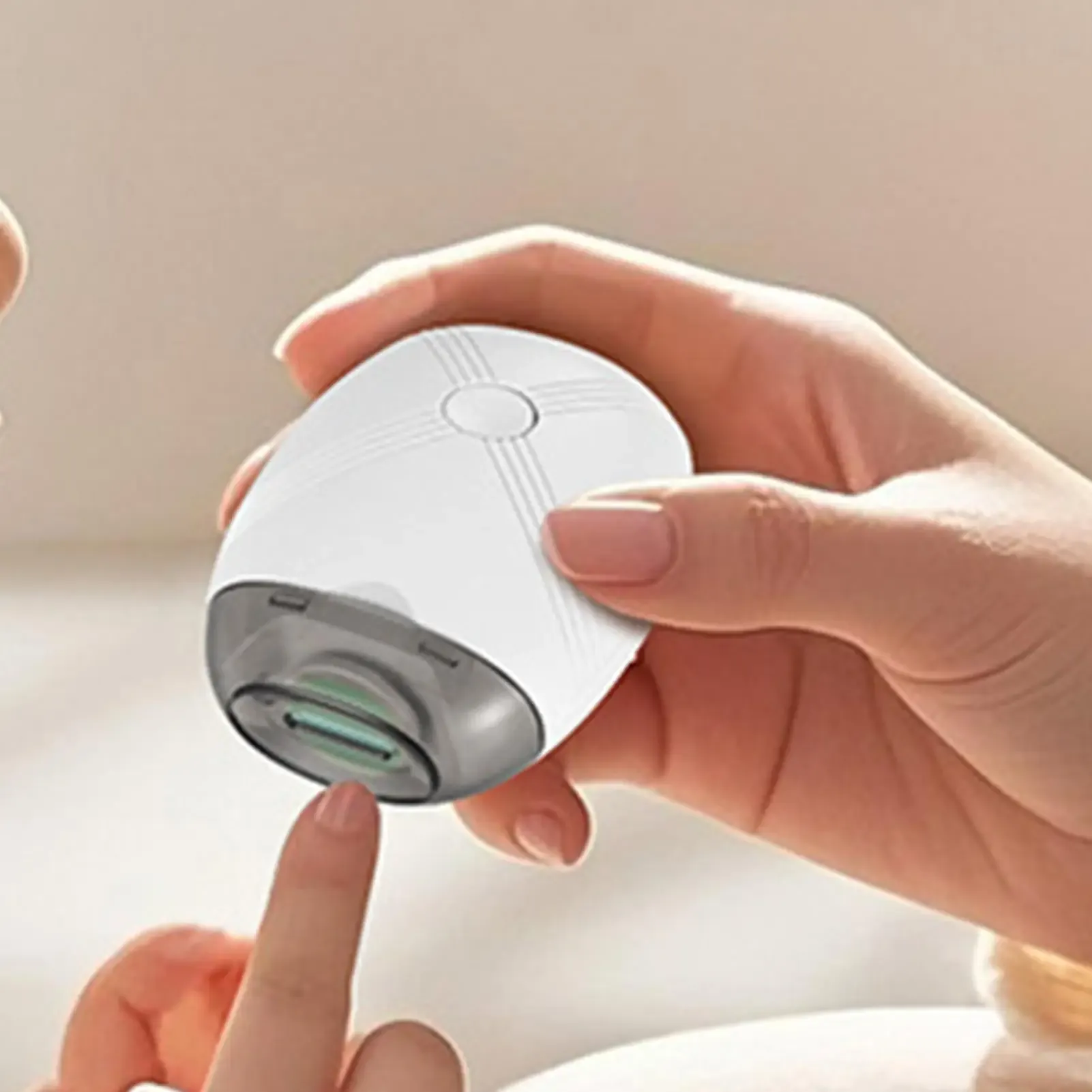 Lime à ongles électrique rechargeable à 3 vitesses, coupe-ongles automatique, polisseuse avec lumière, outil de ponçage pour manucure et pédicure 3