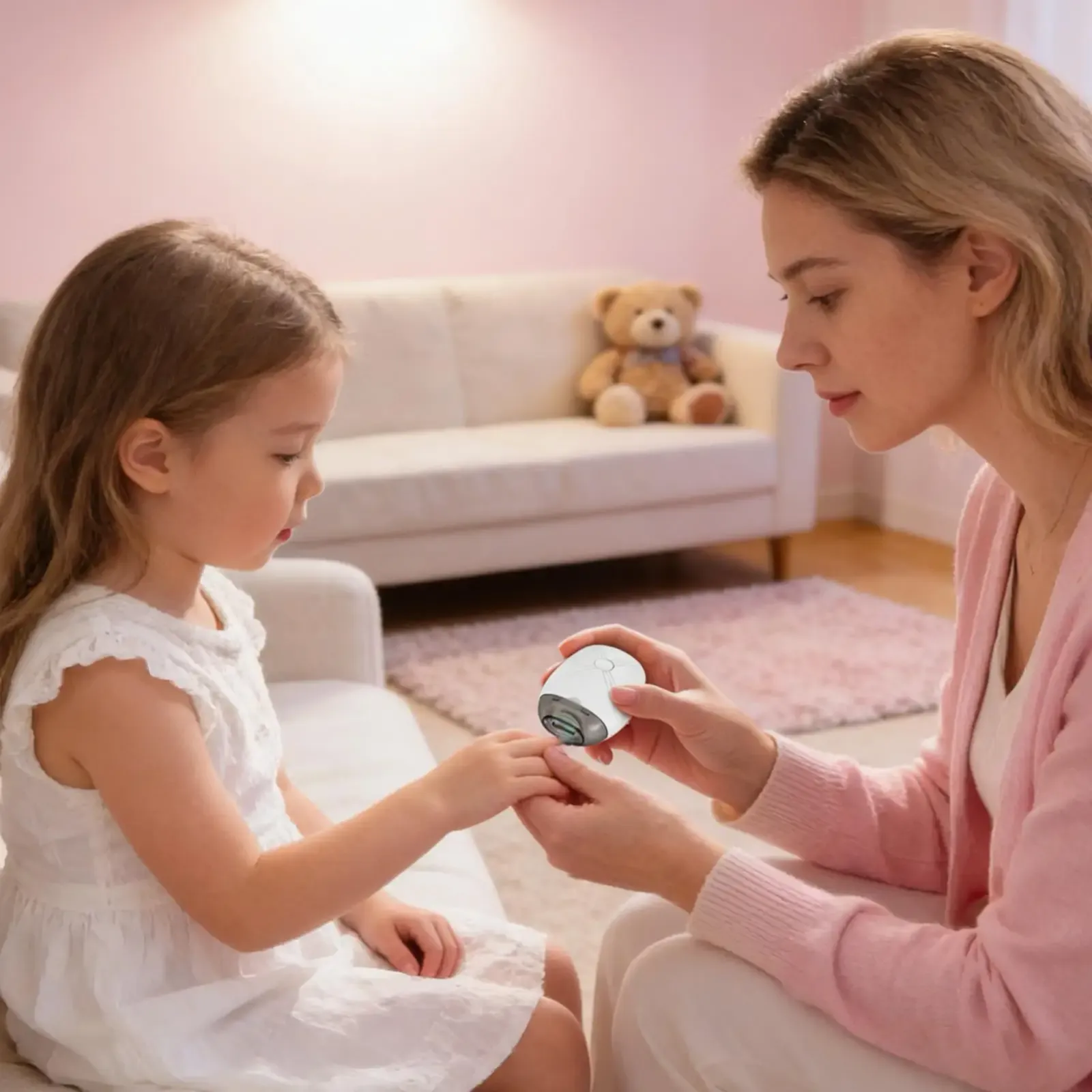Lime à ongles électrique avec lumière intégrée