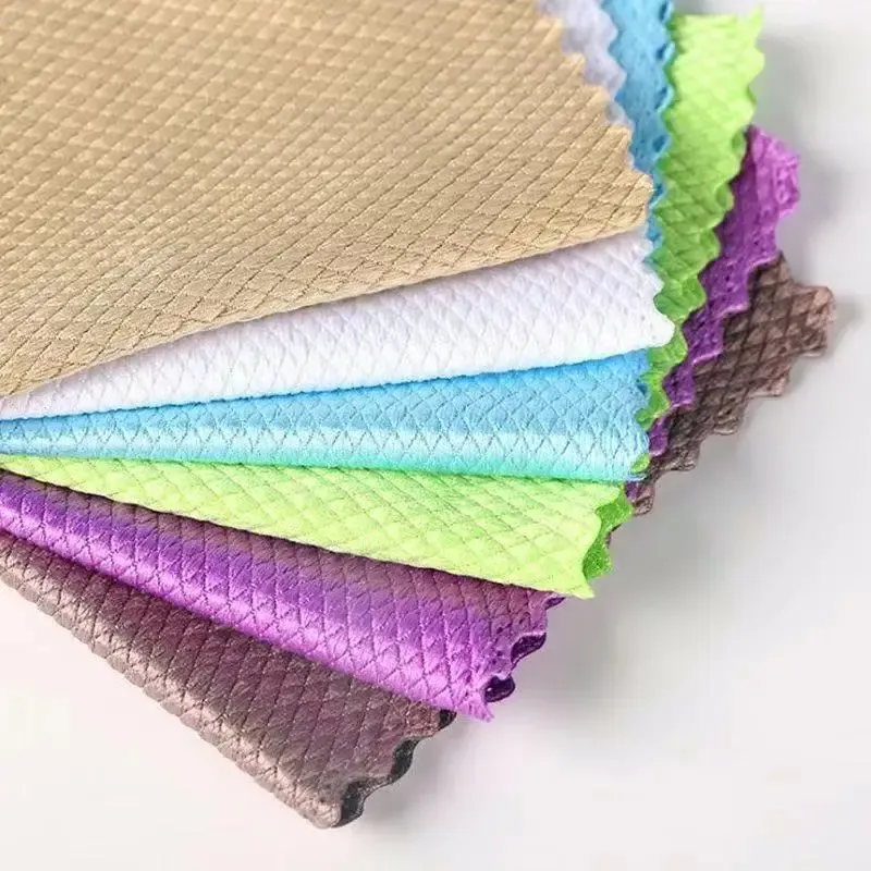 Lot de 5 chiffons en microfibre pour la vaisselle, très absorbants, anti-graisse, pour vitres et cuisine 5