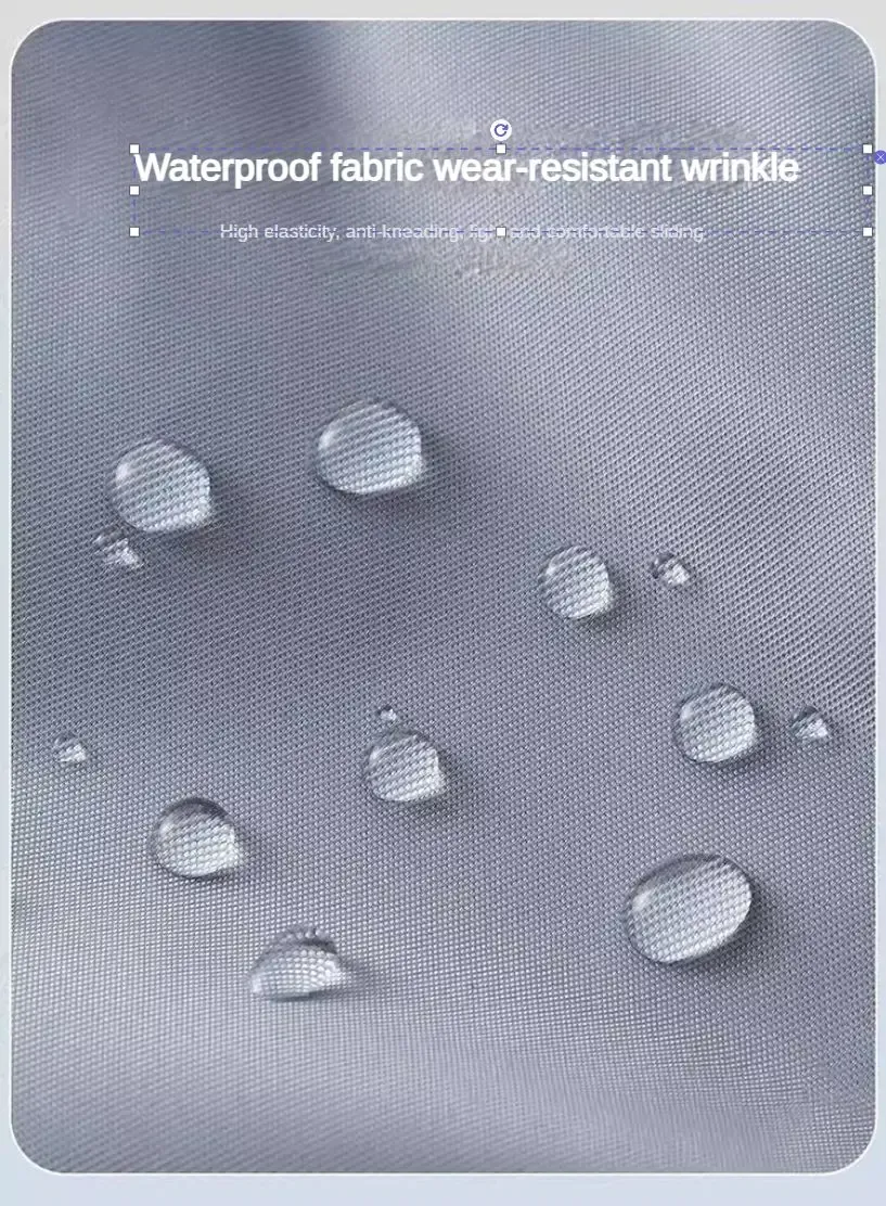 Vue détaillée du sac à chaussures de voyage