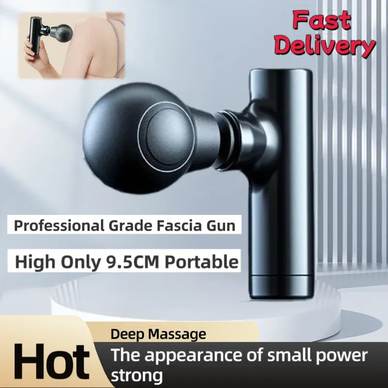 Mini pistolet de massage USB portable 2025, appareil de relaxation musculaire à vibrations pour le cou, le dos et l'épaule, soulagement des douleurs, équipement de fitness 2