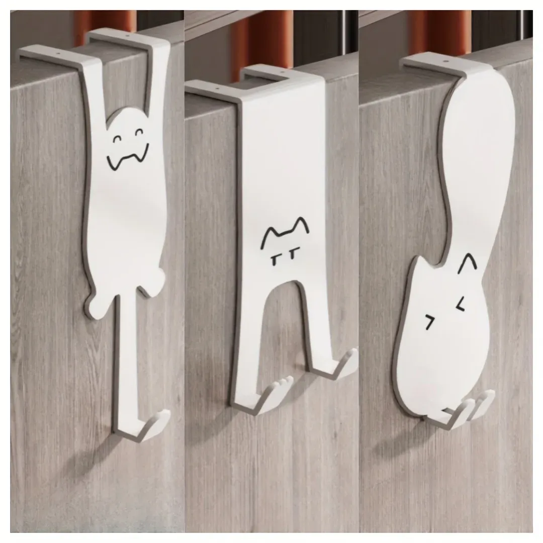 Rangement sans perçage sur porte d'armoire de cuisine