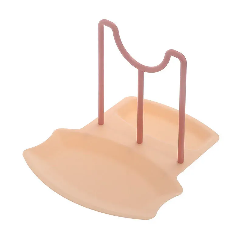 Organisateur de cuisine pour couvercles de casseroles, égouttoir pour poêles et casseroles et support de rangement pour plan de travail, sans perçage 11