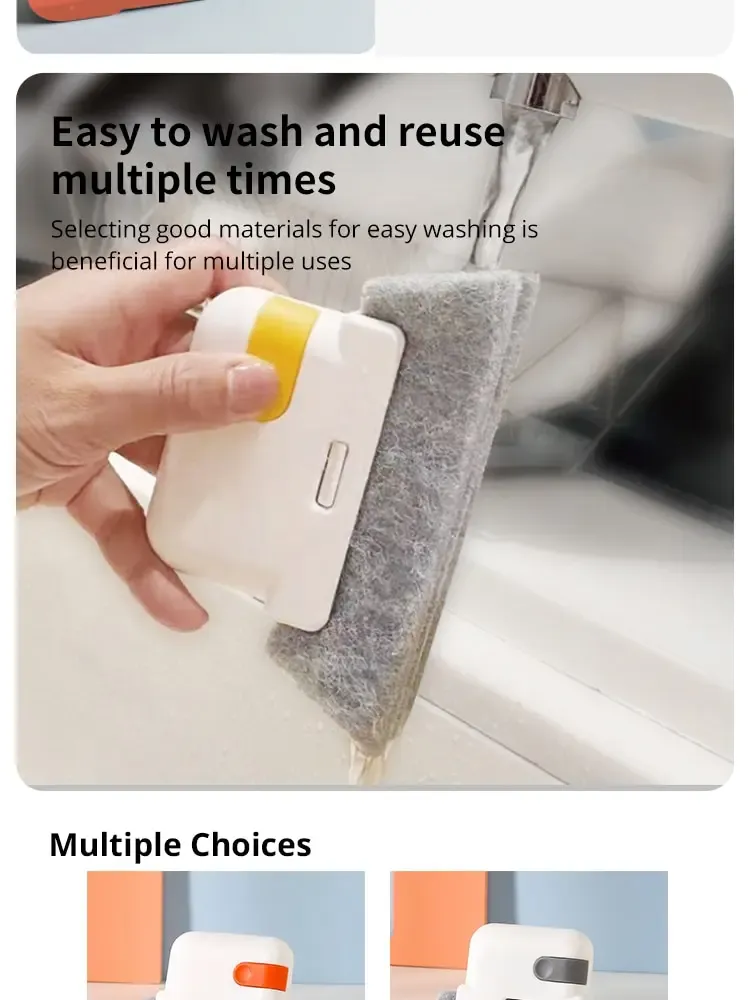 Brosse de nettoyage de vitres en situation