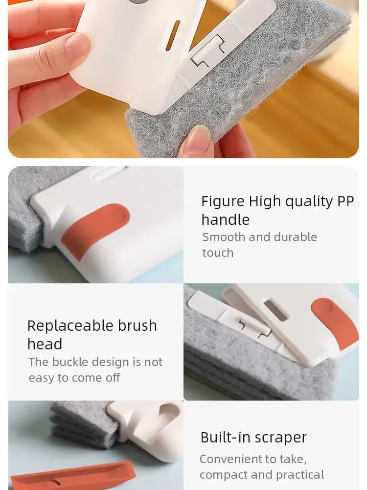 Brosse de nettoyage de vitres dans un intérieur