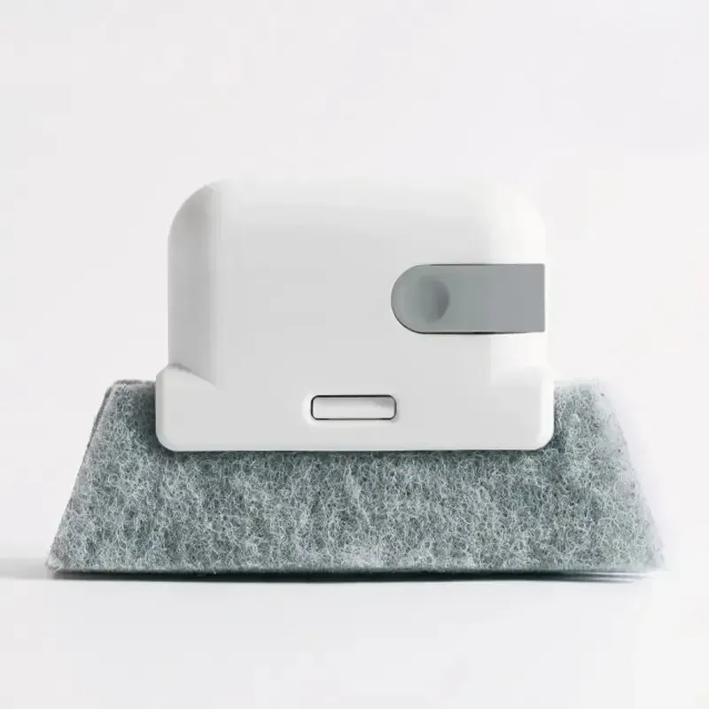 Brosse de nettoyage de vitres multifonction amovible pour rebords de fenêtre, fentes et recoins 9