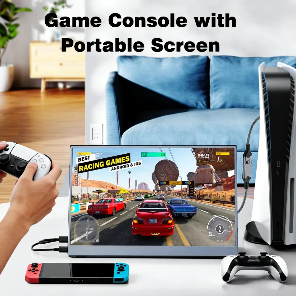 Adaptateur Mini HDMI mâle vers HDMI femelle 4K 144 Hz, Câble Micro HDMI mâle vers HDMI femelle, convertisseur bidirectionnel 3