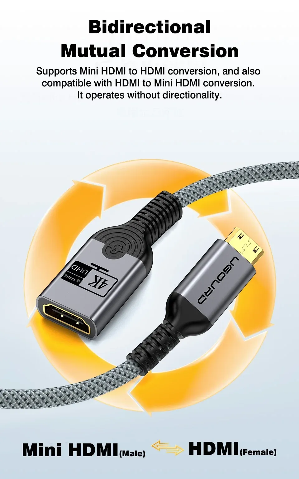 Adaptateur HDMI en situation de tournage