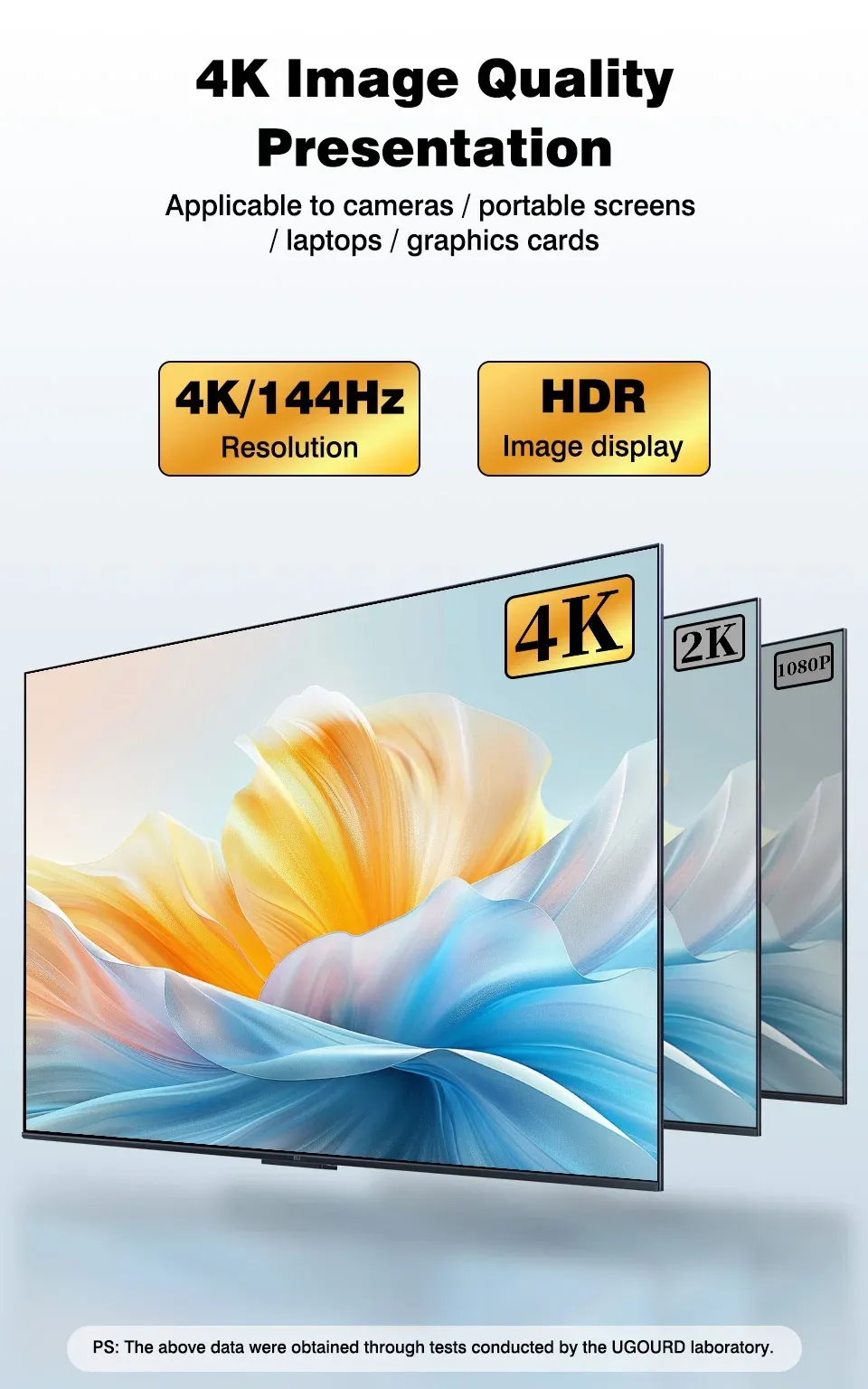 Vue détaillée de l'adaptateur HDMI