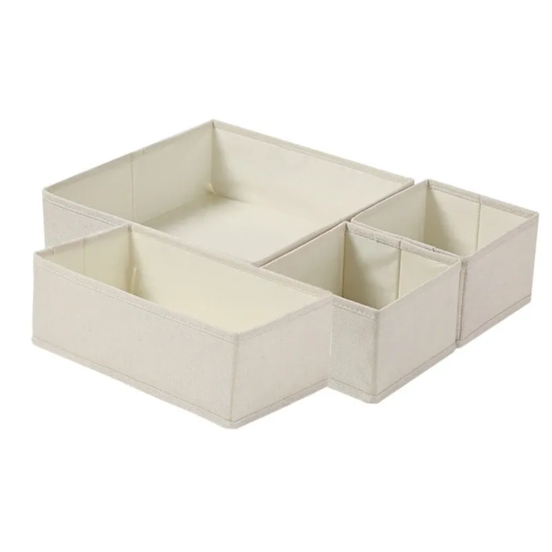 Organisateur pliable pour sous-vêtements, soutiens-gorge, chaussettes et pantalons, idéal pour armoire et tiroir - Image 1