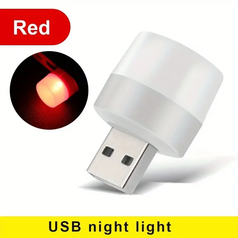 Lampe LED USB 5V 1W à protection des yeux, lampe de lecture pour ordinateur, alimentation mobile, veilleuse et lampe de lecture 9